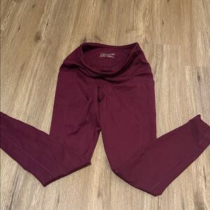 Yogalicious Burgundy Leggings